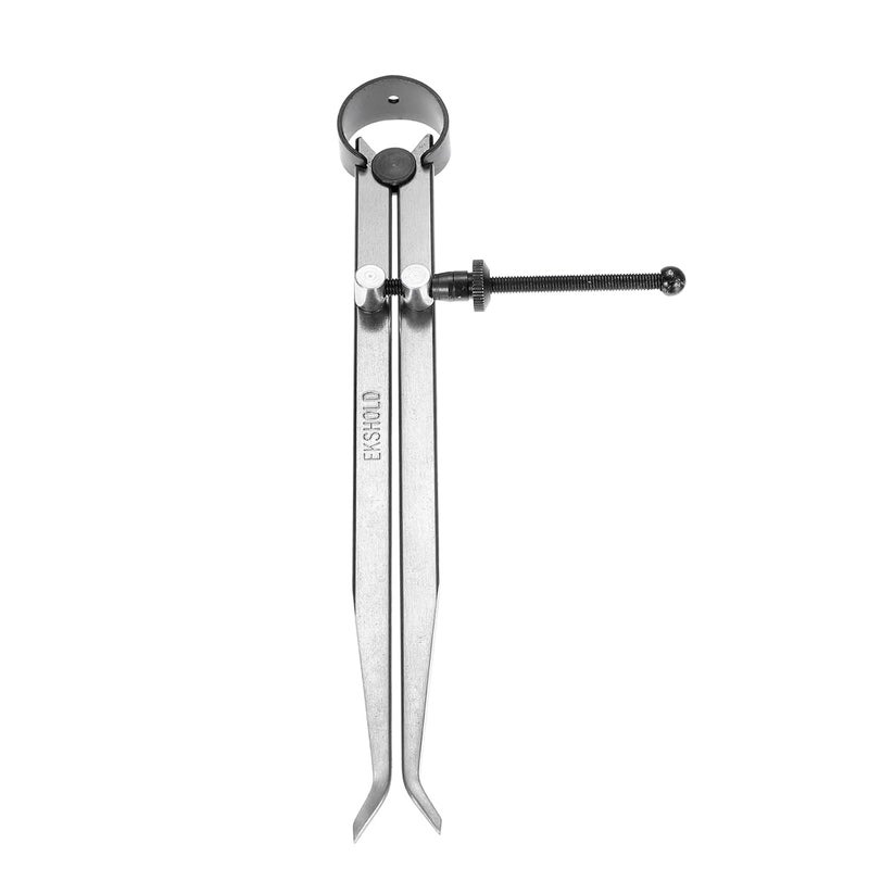 Kozelo Spring Inside Caliper - [8 Inch] Stainless Steel Spring Caliper Straight-Leg Measurement Tool for Size Measuring Use, Silver Tone - Image 1